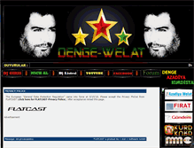 Tablet Screenshot of denge-welat.com